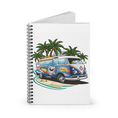 Surf Van Shark Notebook