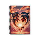 Dolphin Heart Notebook