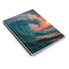 Blue Wave Notebook