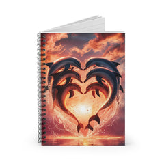 Dolphin Heart Notebook