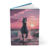 Ocean Breeze Stallion Hardcover Journal
