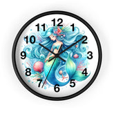 Mermaid Fantasy Wall Clock – Silent, Eco-Friendly, and Stylish