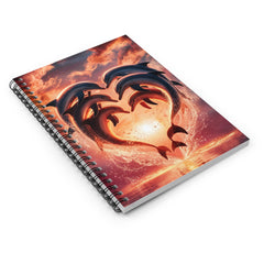 Dolphin Heart Notebook