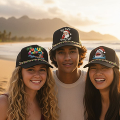 Maui christmas hats