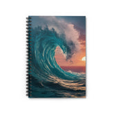 Blue Wave Notebook