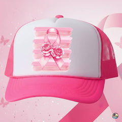 Pink rose cap