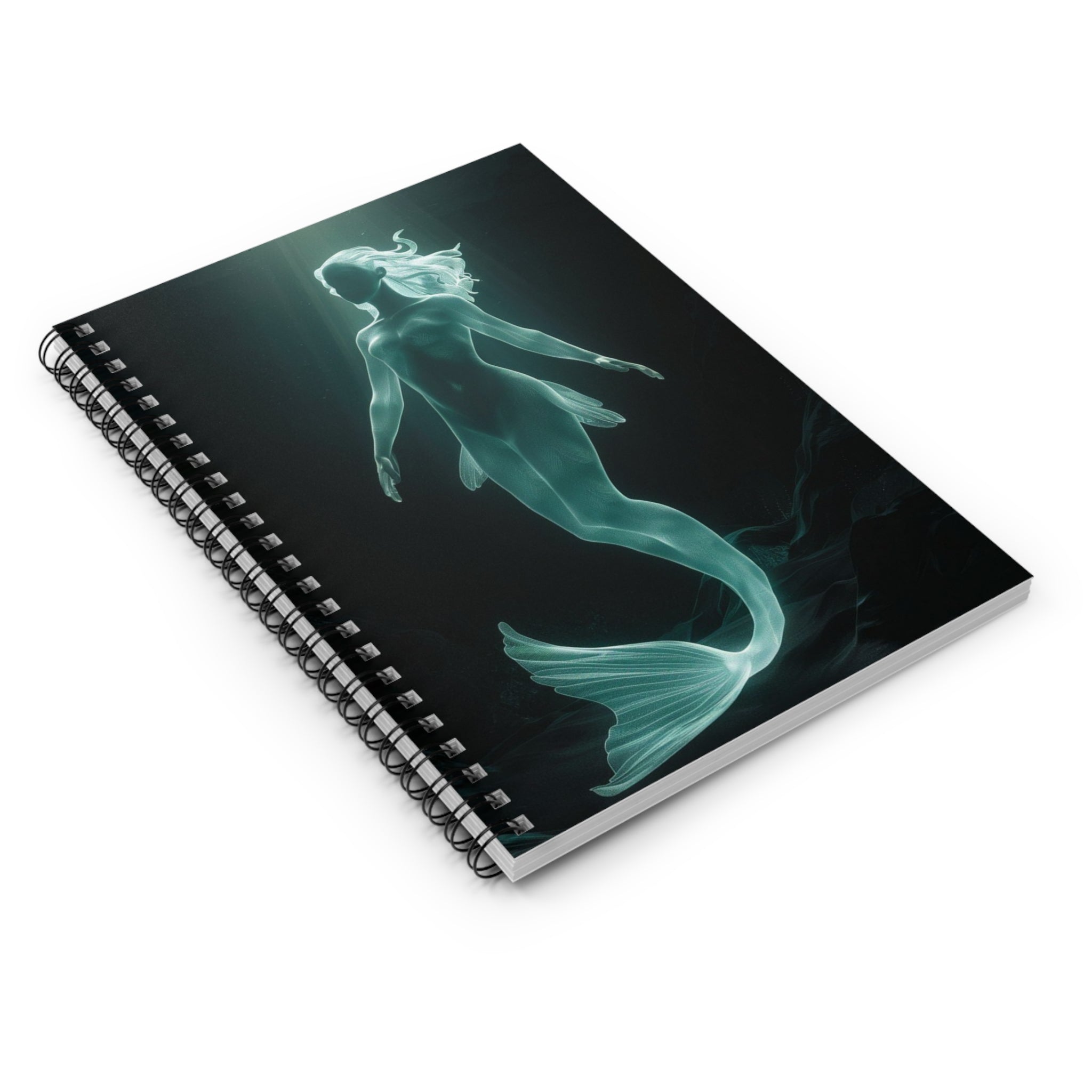 Ghostly Mermaid 3 Notebook