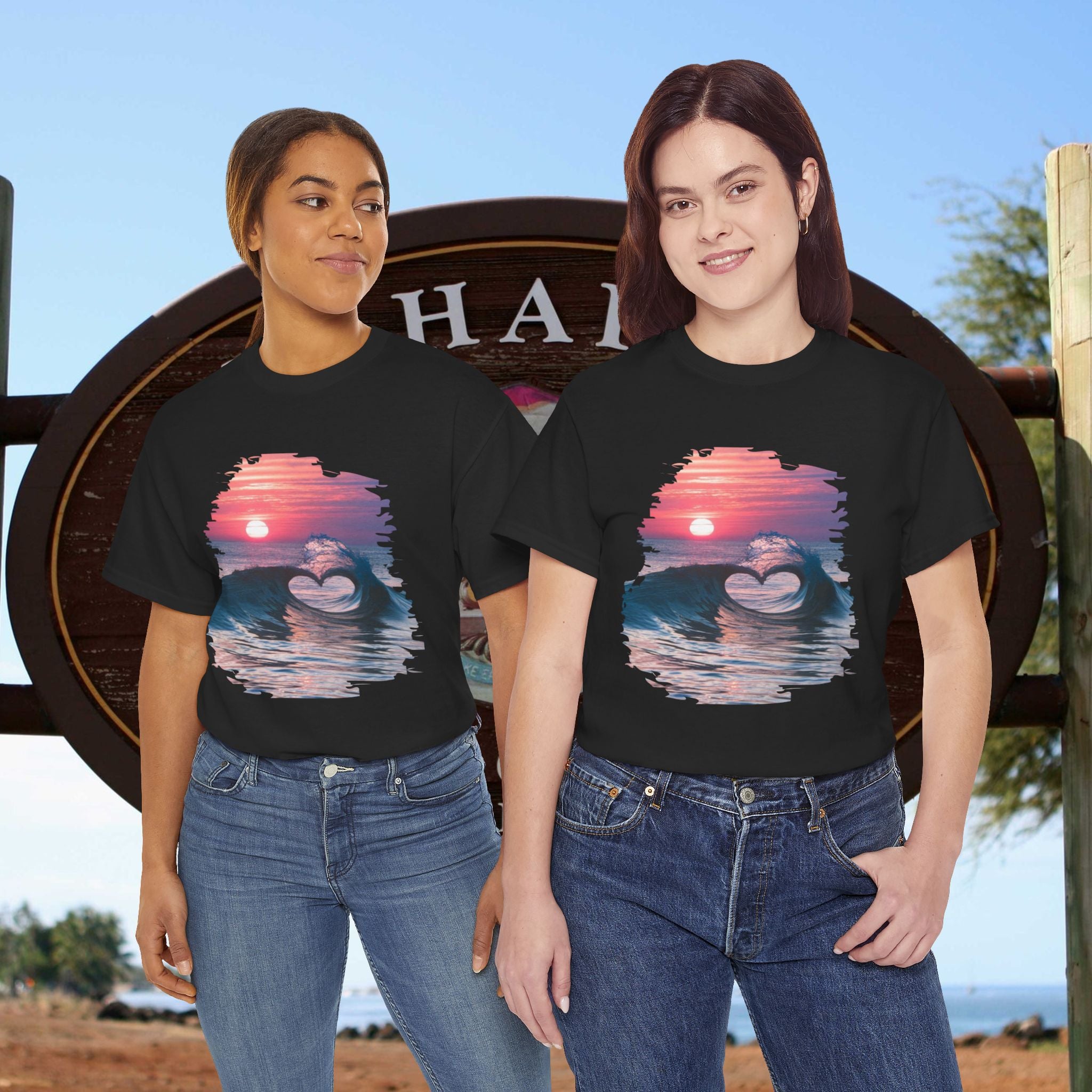 Lahaina Heavy Cotton Tee shirt Unisex