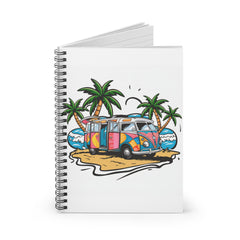 Tropical Surf Van Notebook