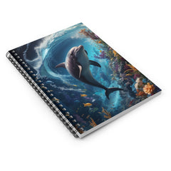 Deep Dive Dolphin Notebook