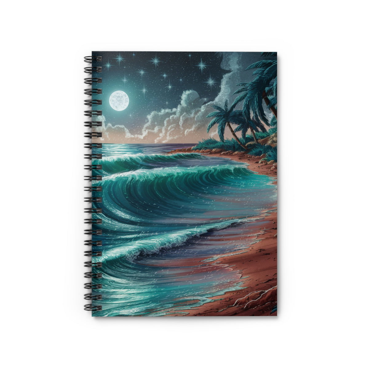 Starry Beach Notebook