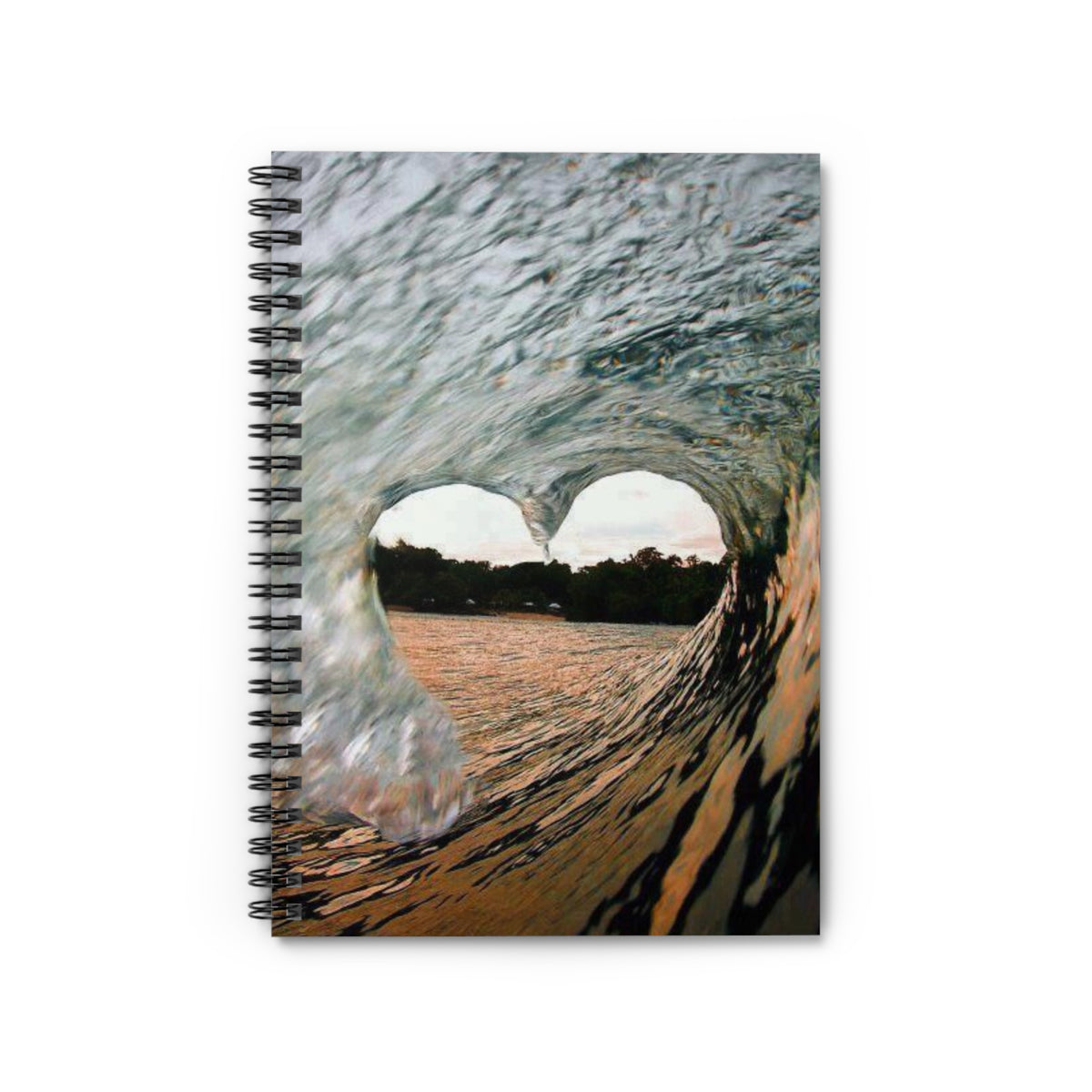 Wave Heart Notebook