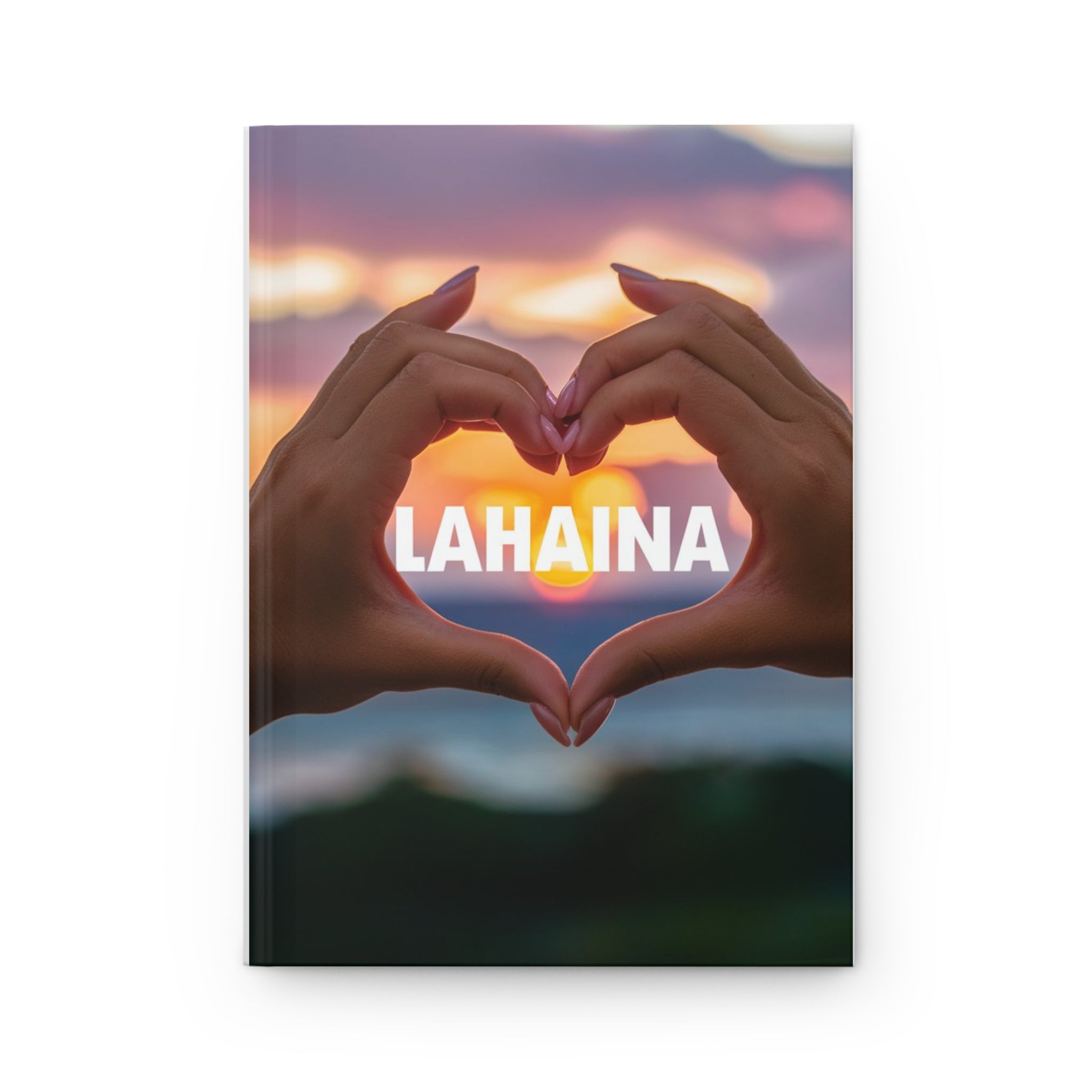 Heart of Lahaina Hardcover Journal