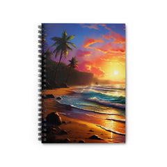 Island Dream Sunset Notebook