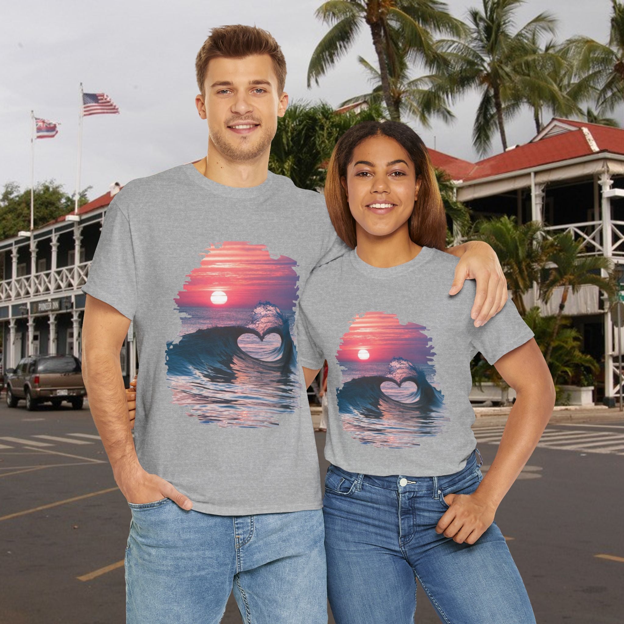 Lahaina Heavy Cotton Tee shirt Unisex