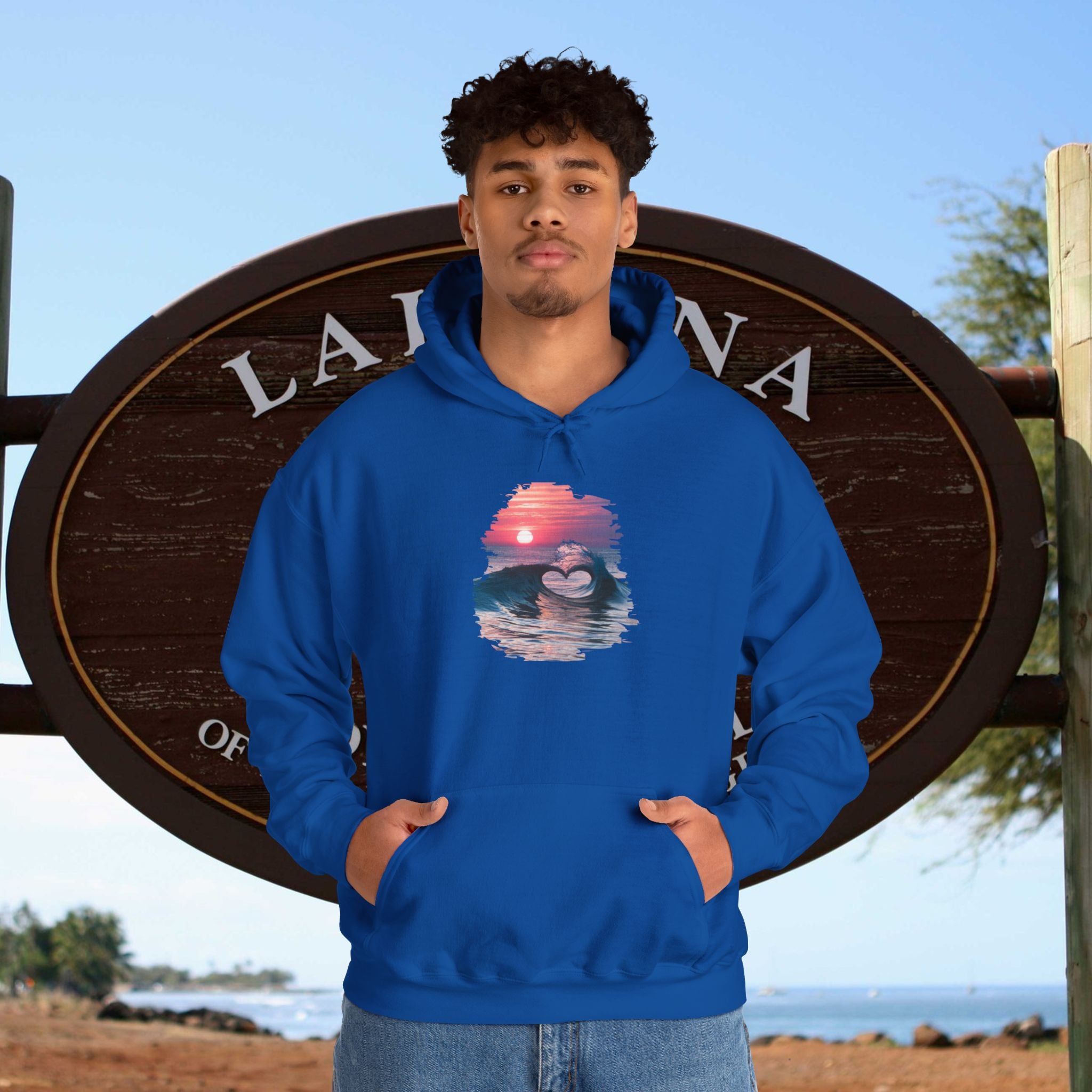 Lahaina Hooded Sweatshirt Heavy Blend Unisex
