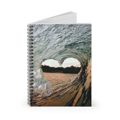 Wave Heart Notebook