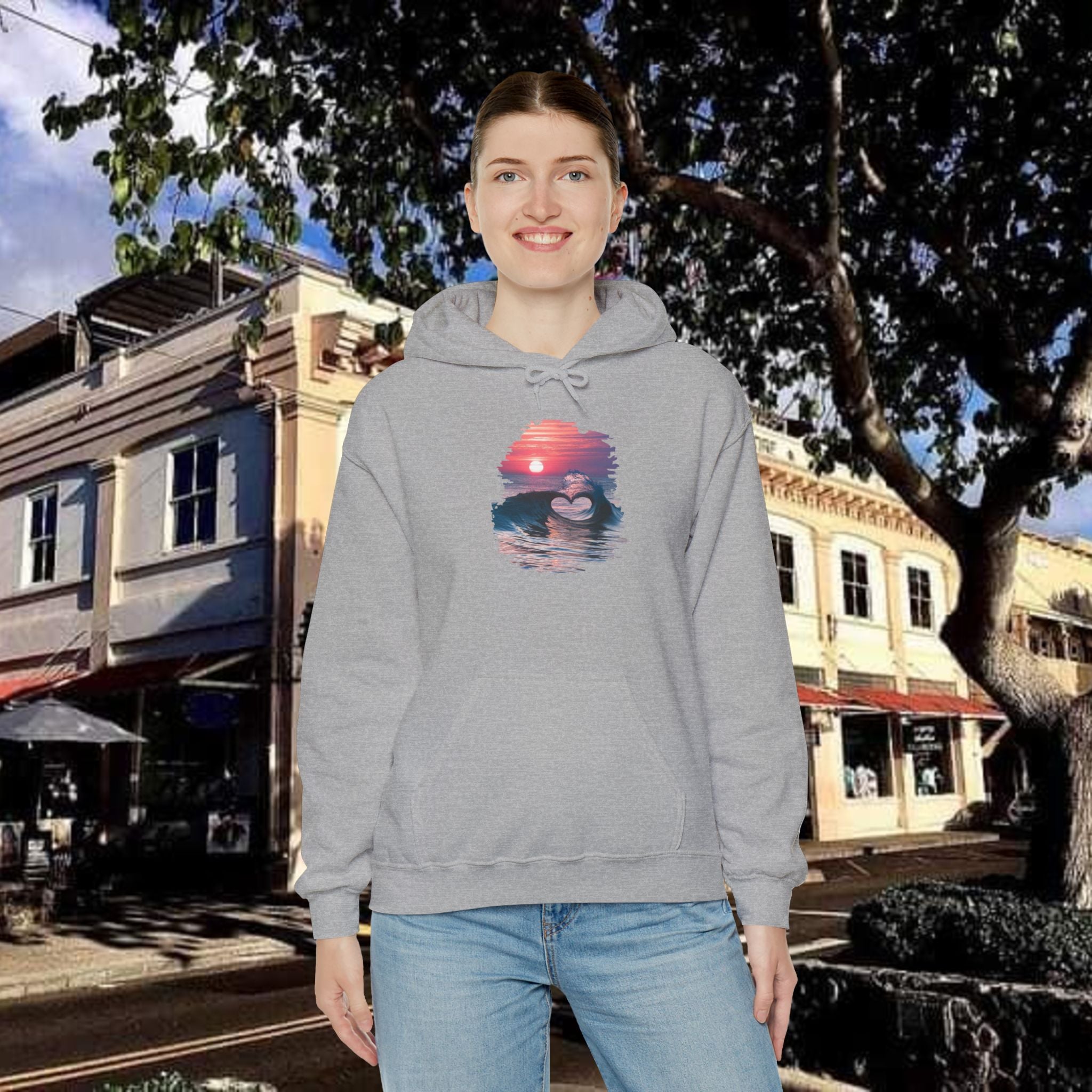 Lahaina Hooded Sweatshirt Heavy Blend Unisex
