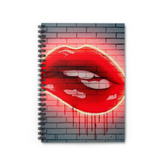 Lip Bite Notebook