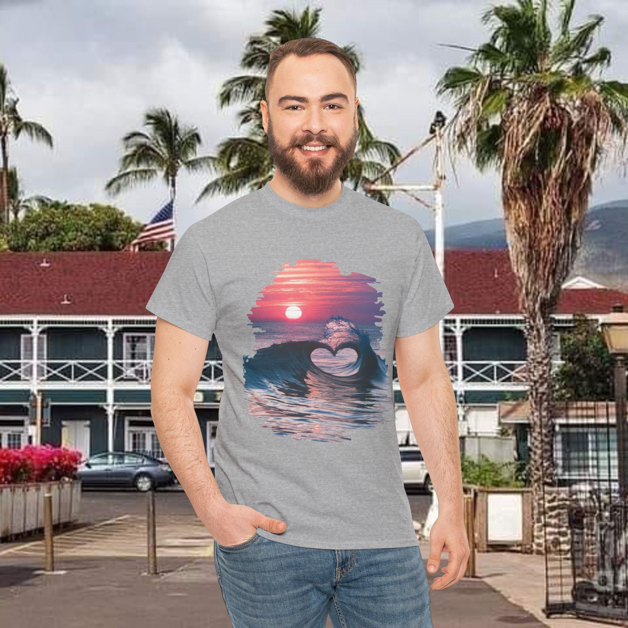 Lahaina Heavy Cotton Tee shirt Unisex