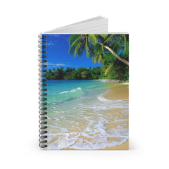 Tropical Paradise Beach Notebook