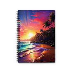 Tropical Sunset Glow Notebook