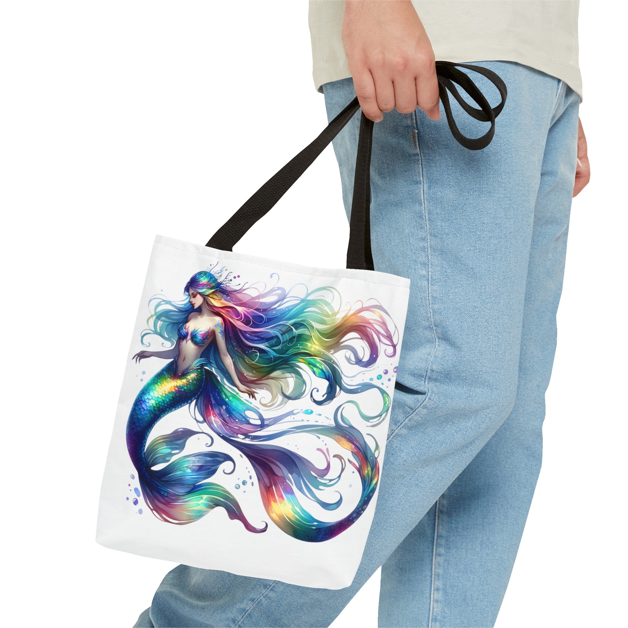 Rainbow mermaid Tote Bag (AOP)