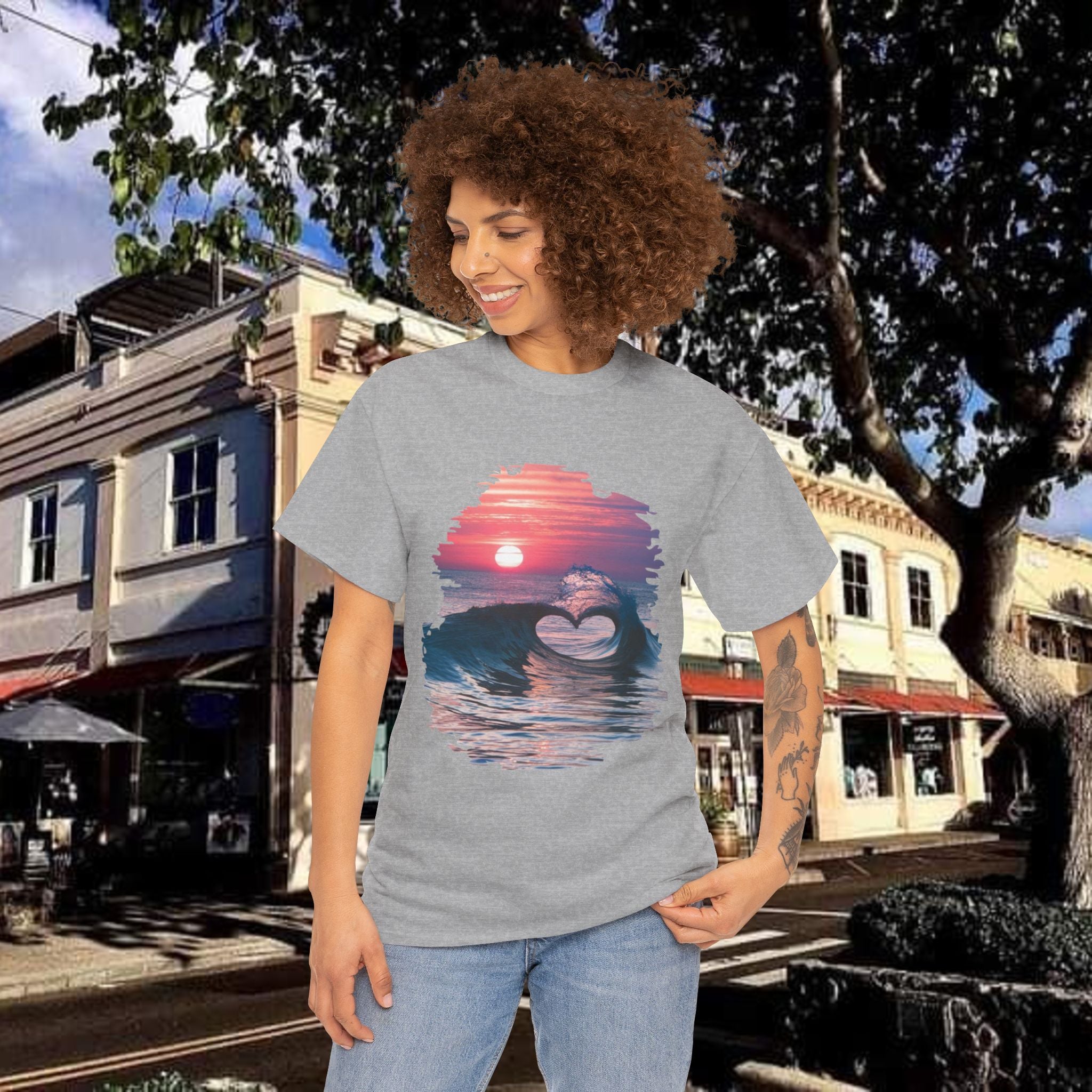 Lahaina Heavy Cotton Tee shirt Unisex