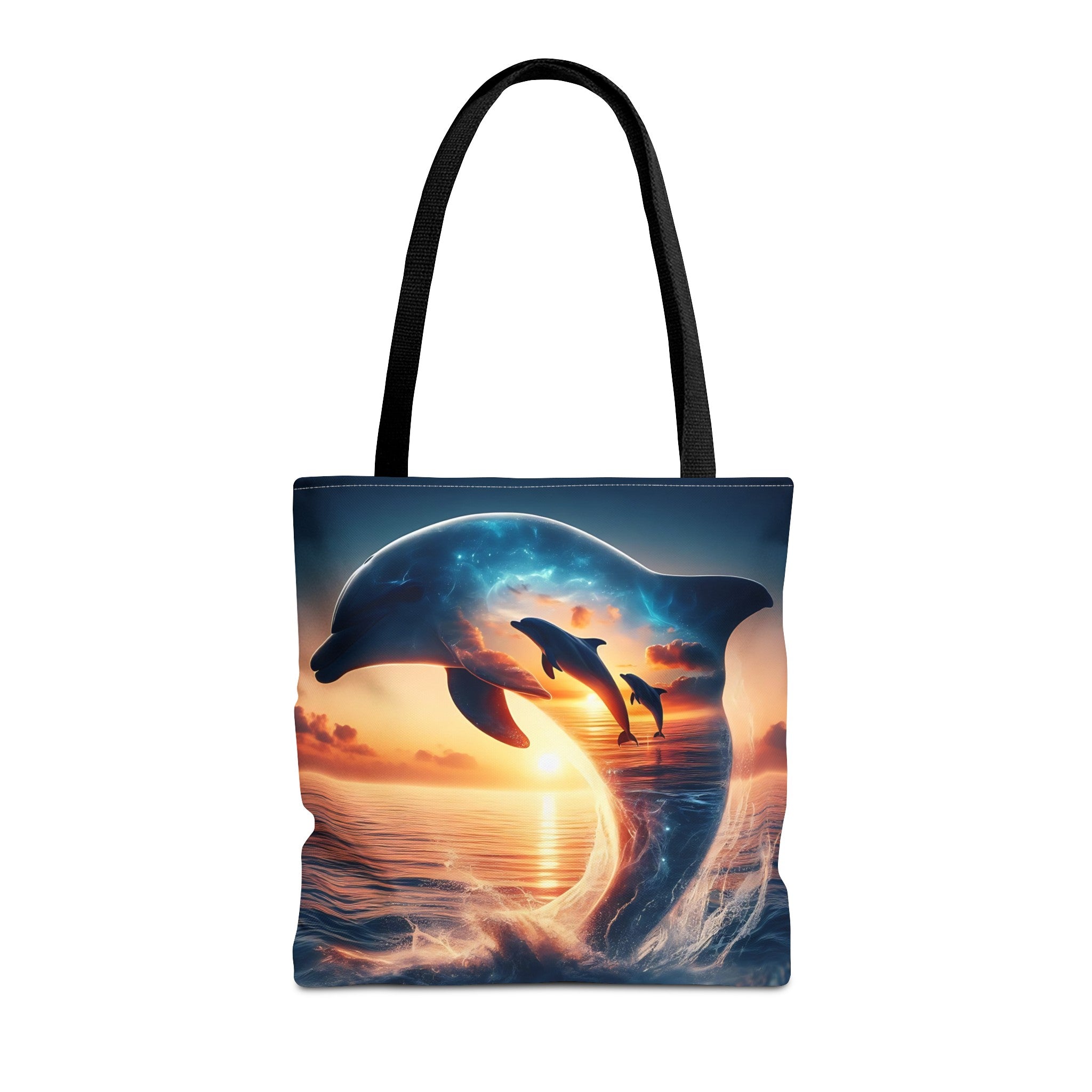 3 dolphin Tote Bag (AOP)