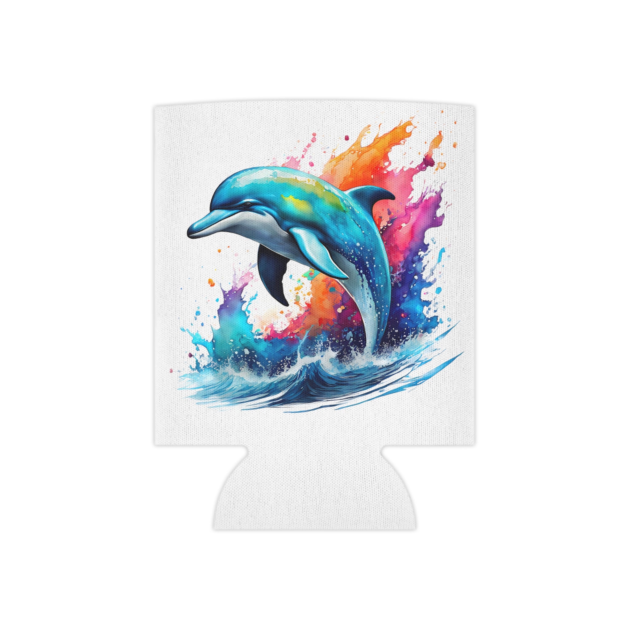 Can Cooler -Rainbow Dolphin