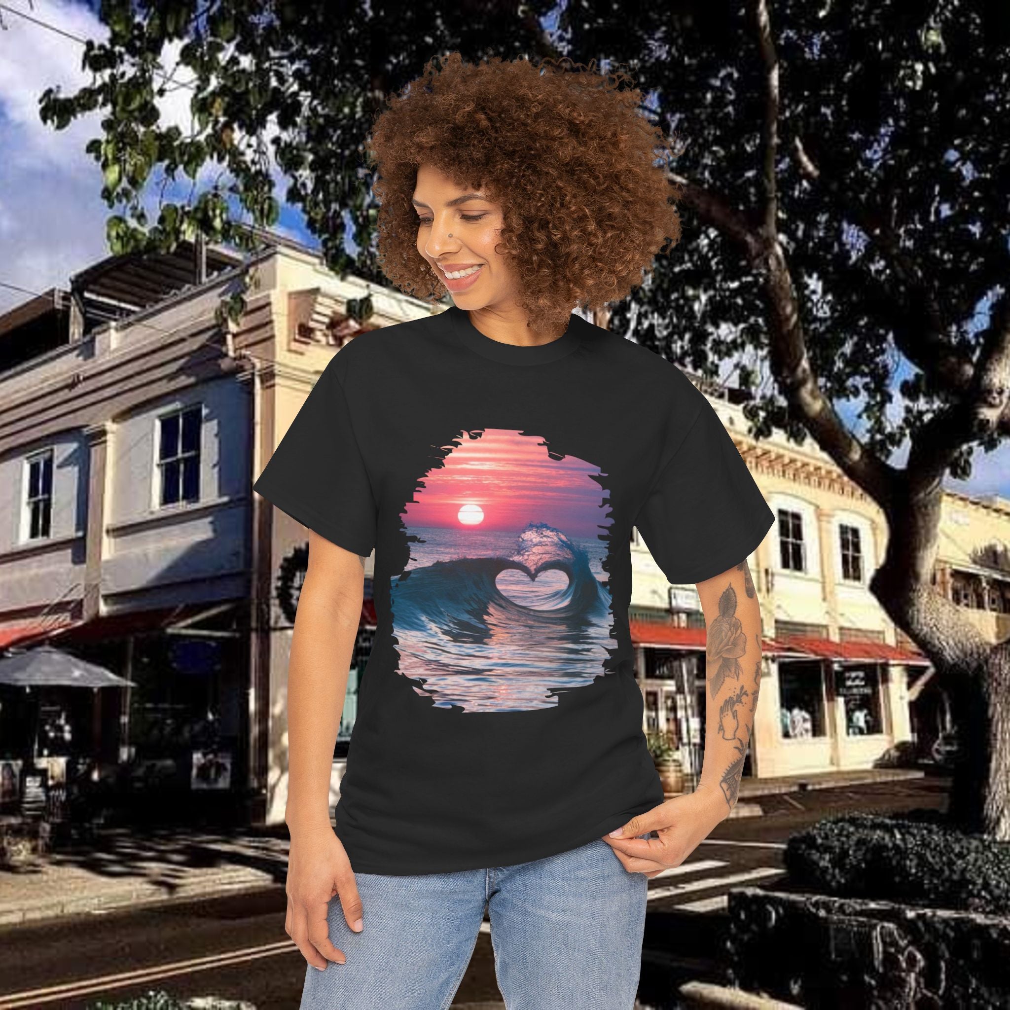 Lahaina Heavy Cotton Tee shirt Unisex