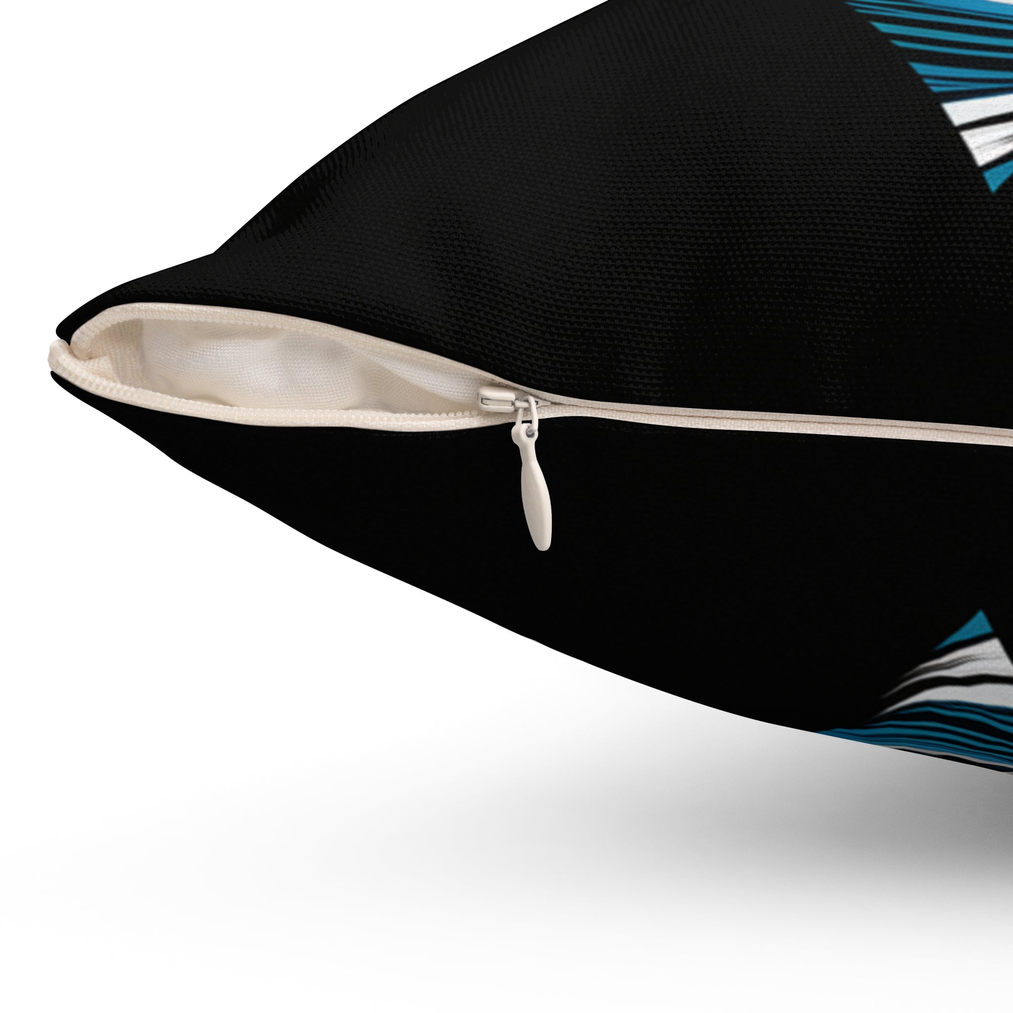 Ocean wave Spun Polyester Square Pillow