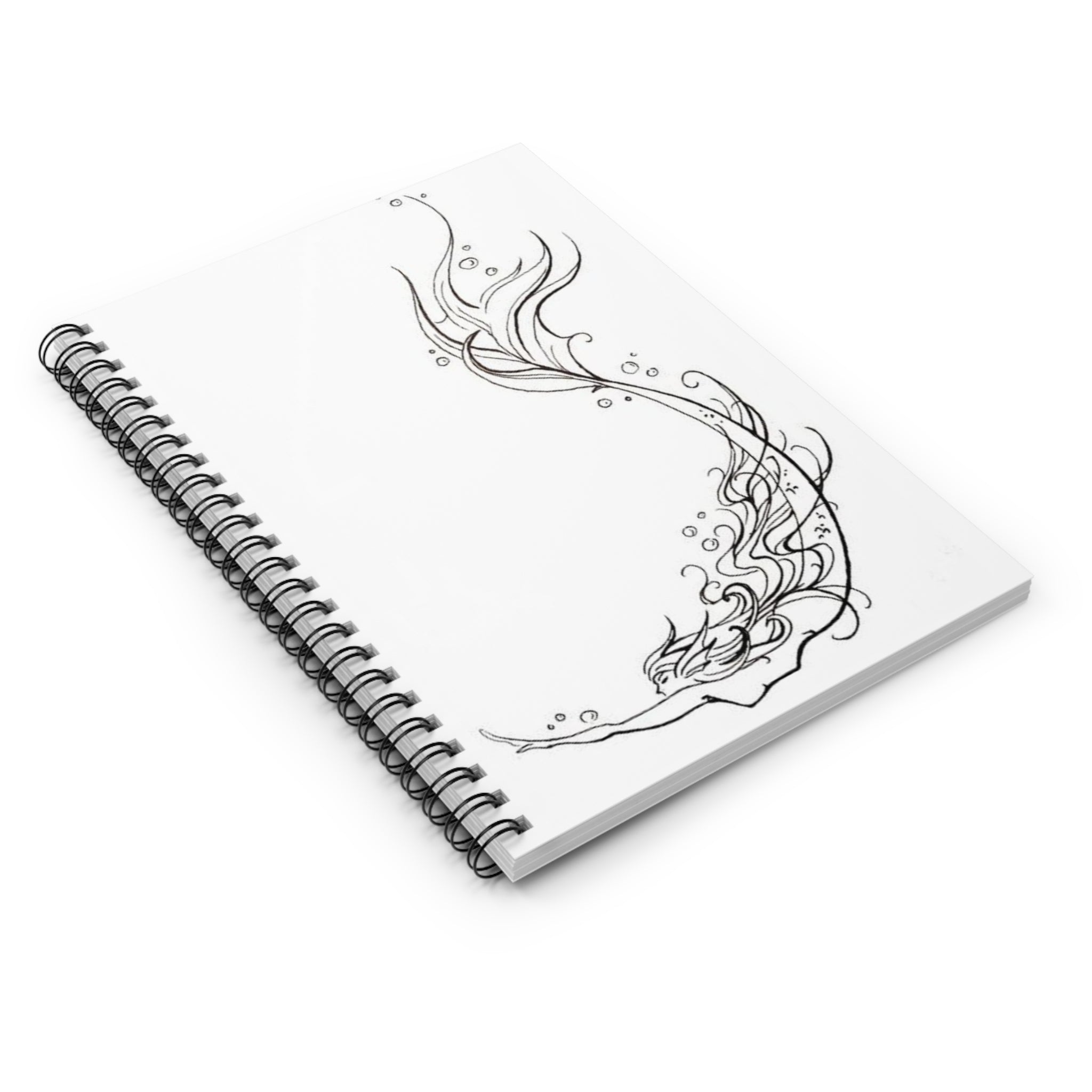 Line Mermaid Notebook