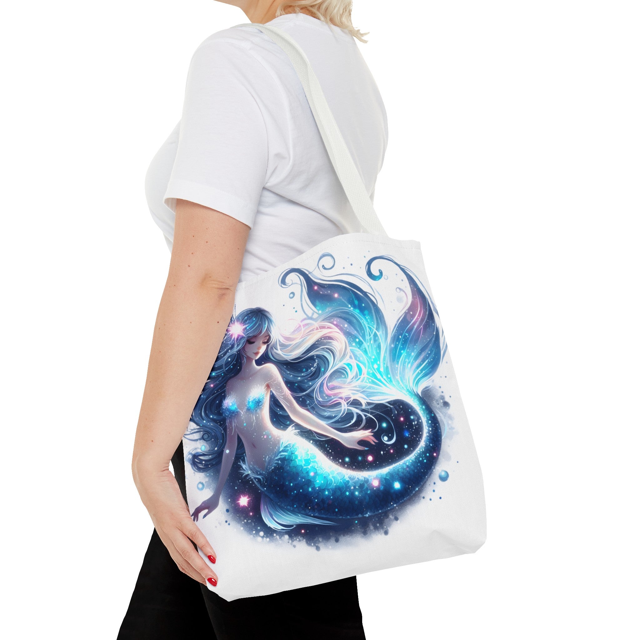 Mermaid Dreams Tote Bag – Colorful Print