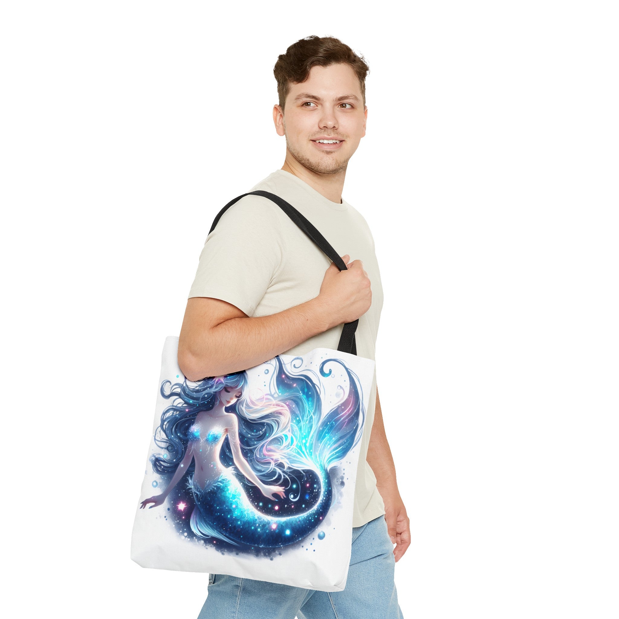 Mermaid Dreams Tote Bag – Colorful Print