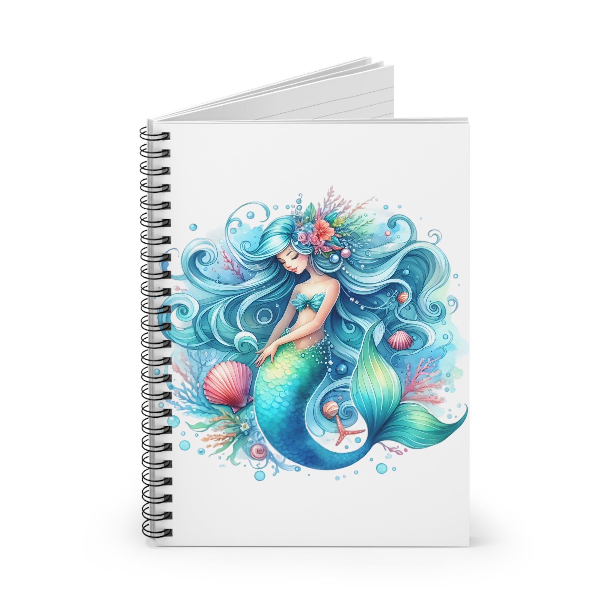 Sleeping Mermaid Notebook