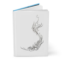 Line Mermaid Hardcover Journal