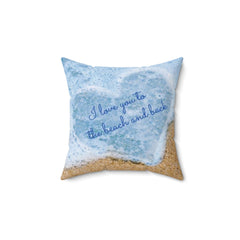 Ocean Spun Polyester Square Pillow