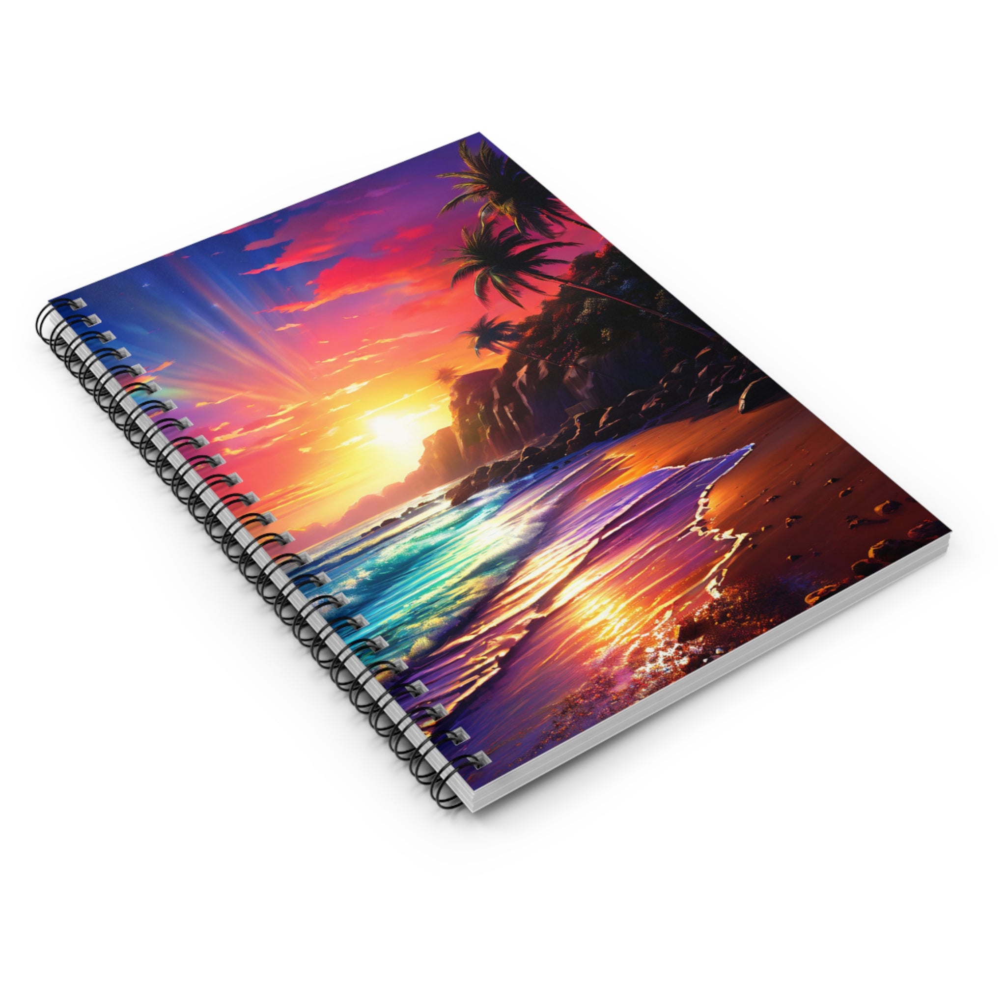 Tropical Sunset Glow Notebook