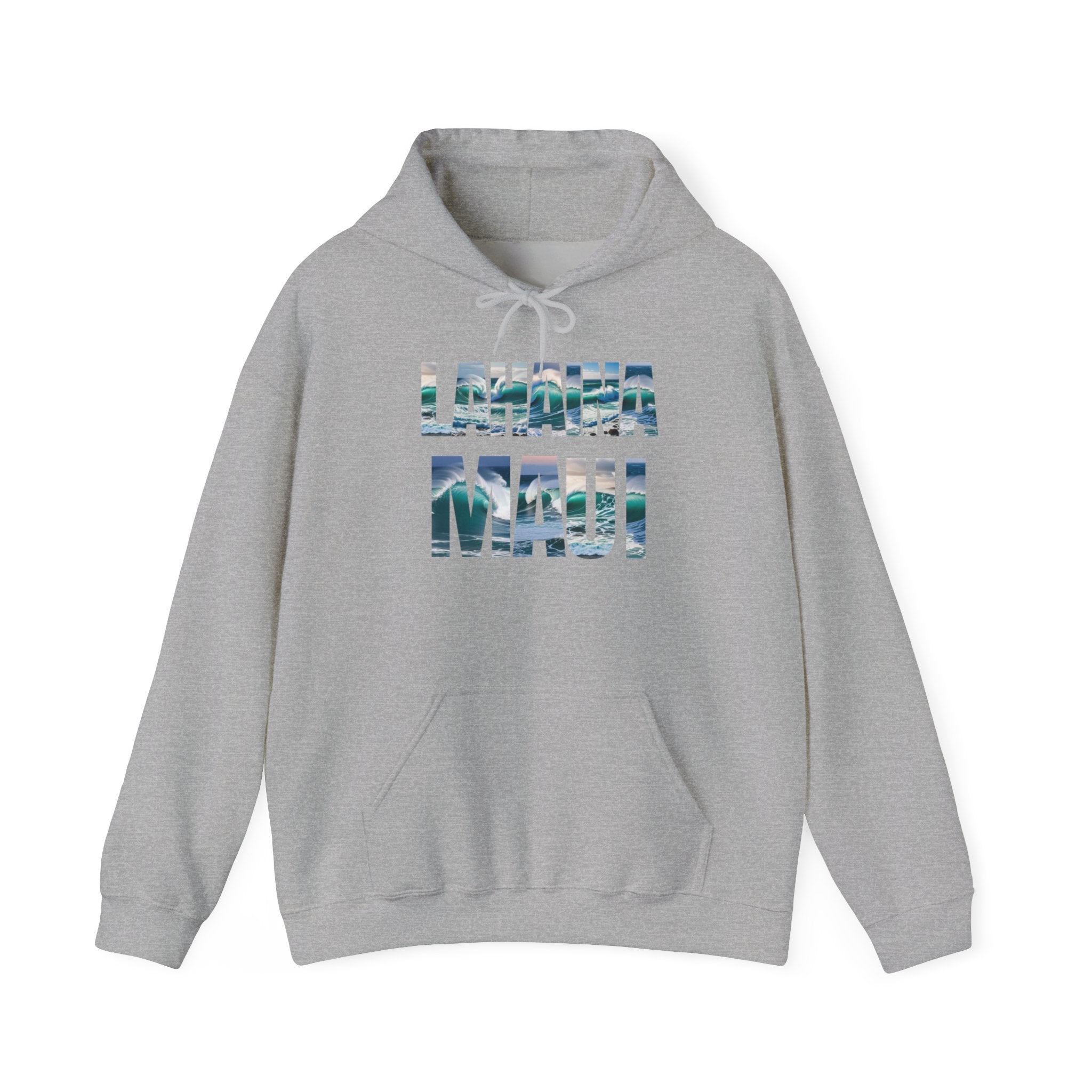 Lahaina Maui Hooded Sweatshirt Unisex Heavy Blend