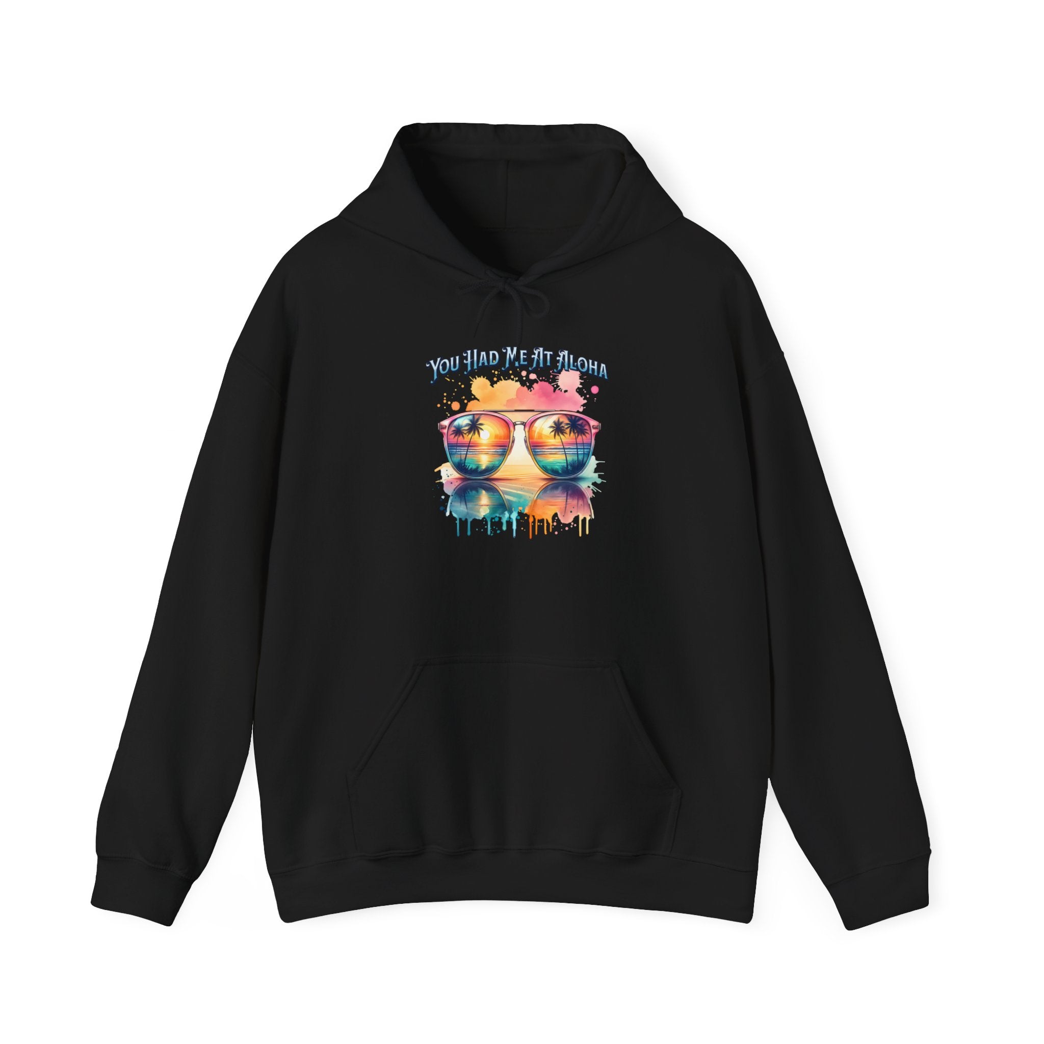 You Had Me At Aloha Hooded Sweatshirt Unisex Heavy Blend