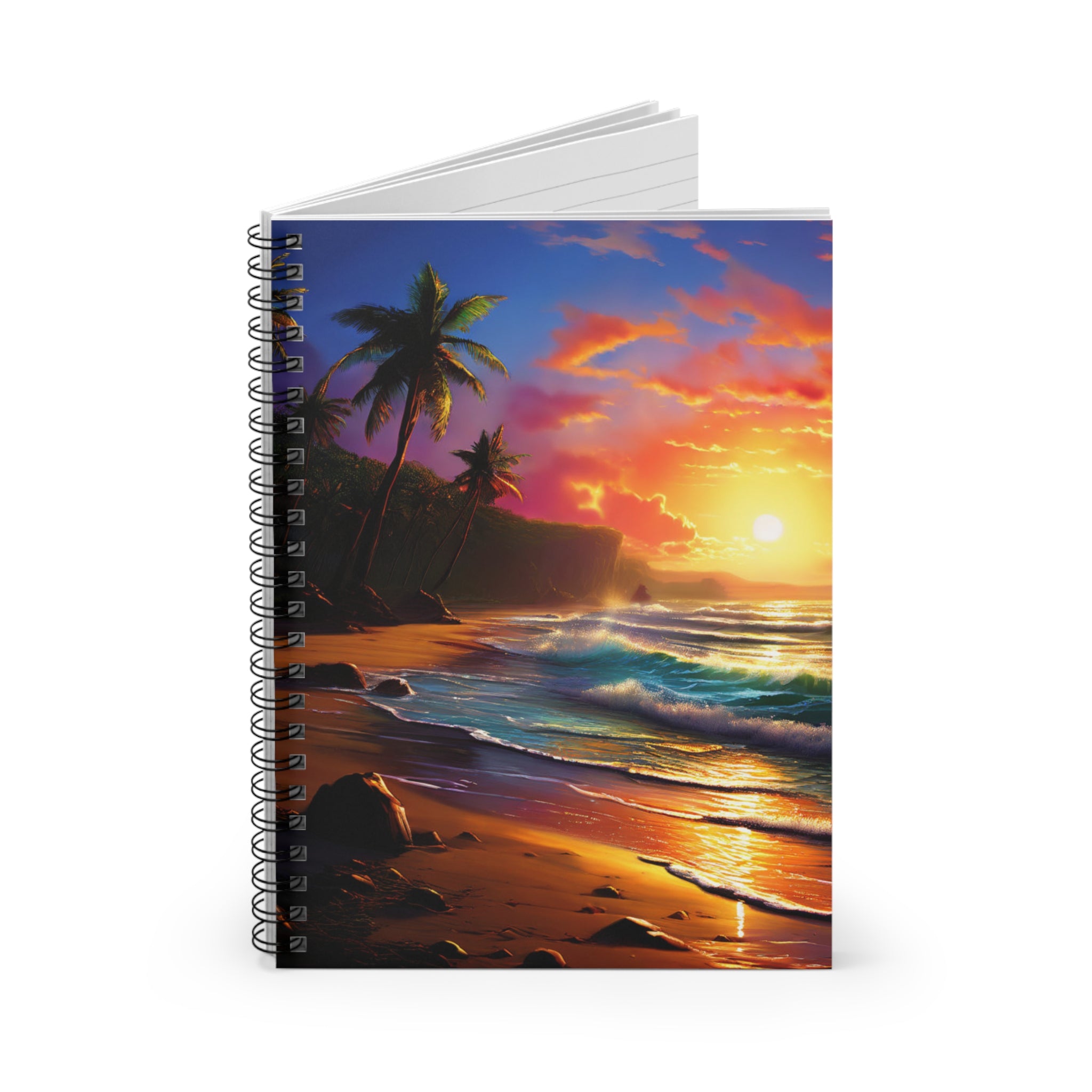 Island Dream Sunset Notebook