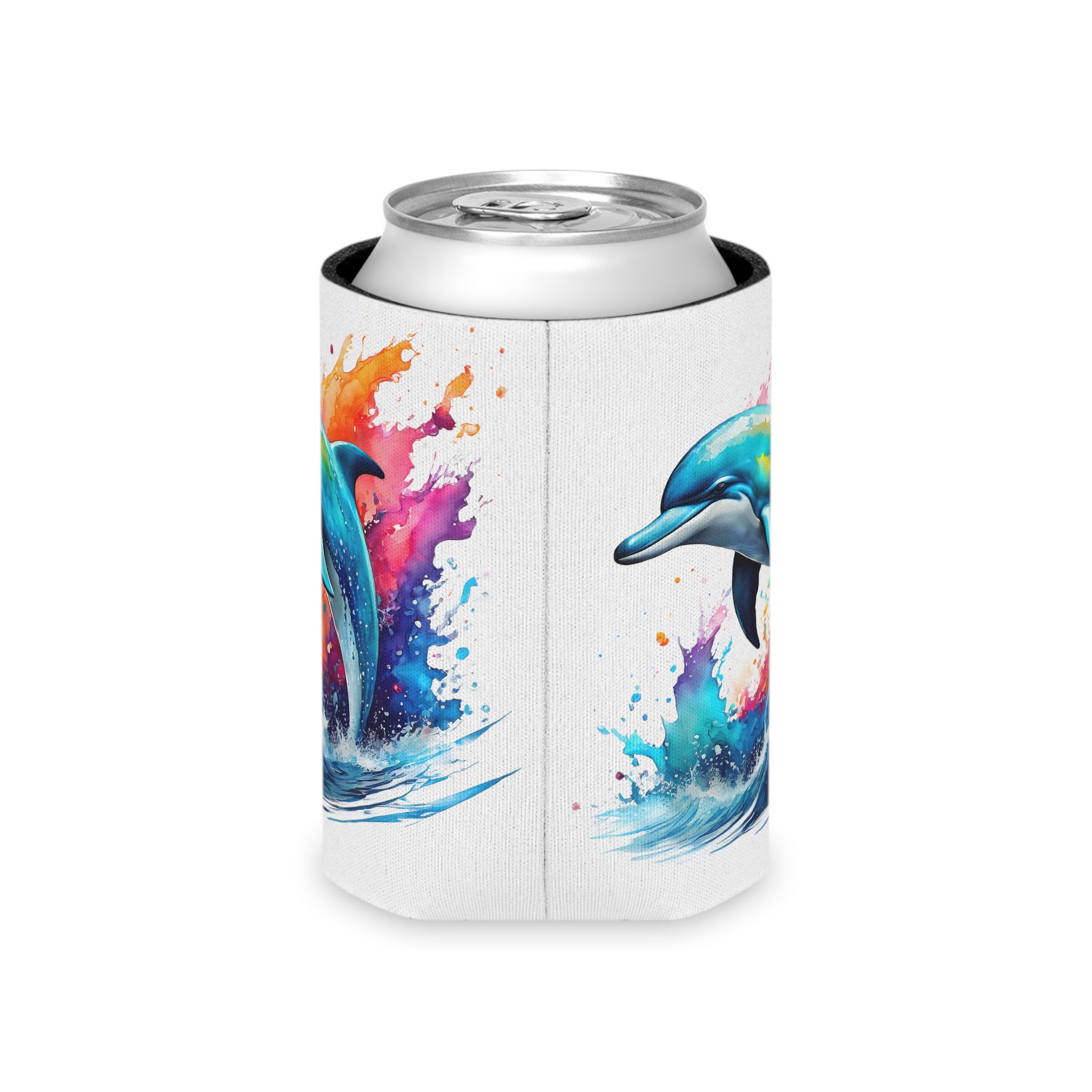 Can Cooler -Rainbow Dolphin