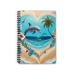 Waves of Joy Dolphin Notebook