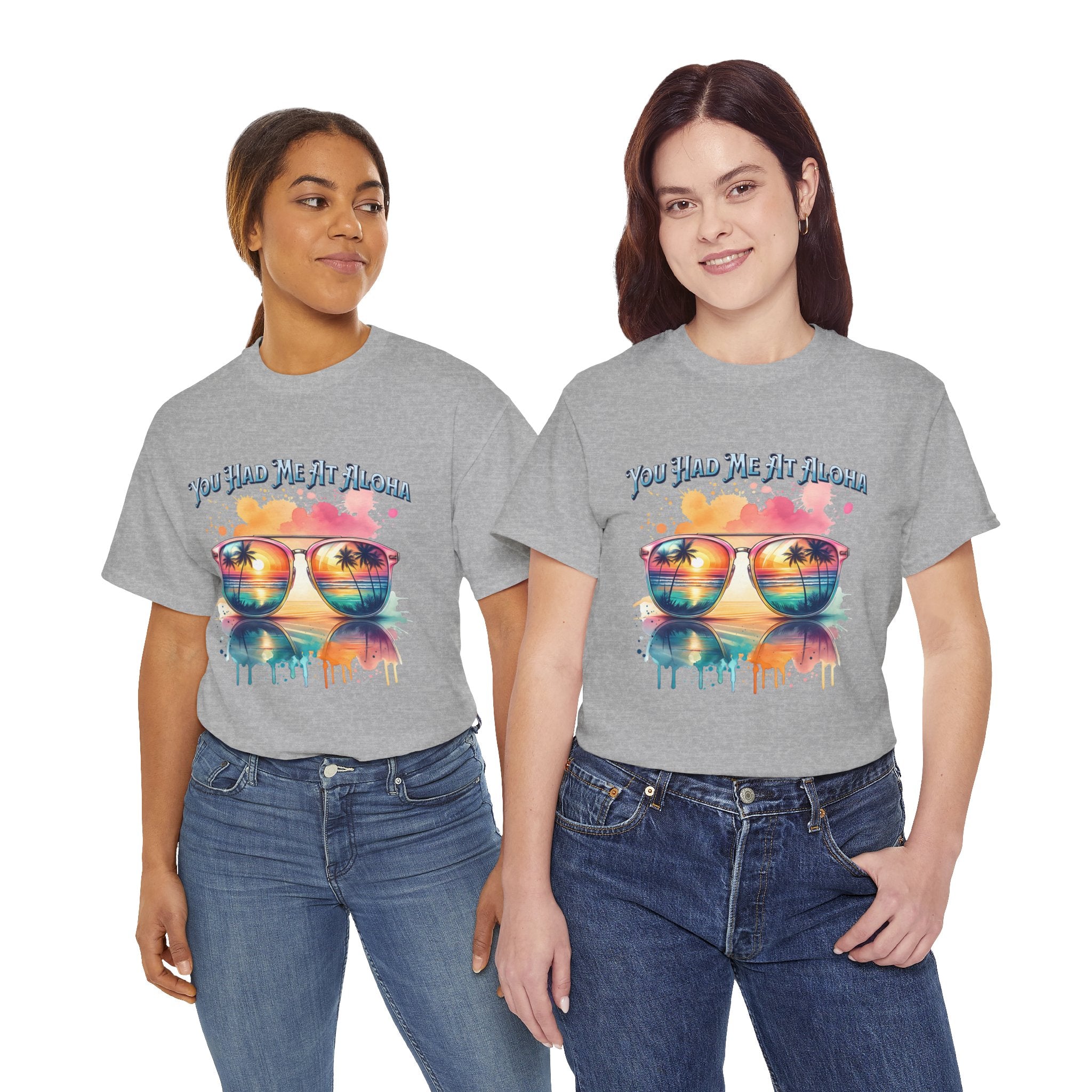 You Had Me At Aloha Heavy Cotton Tee shirt Unisex