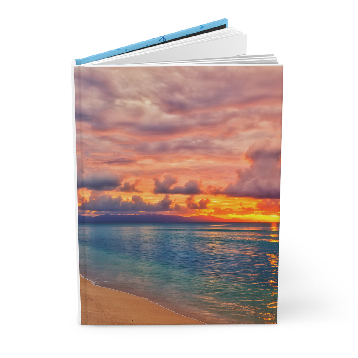 Rainbow Sunset Hardcover Journal