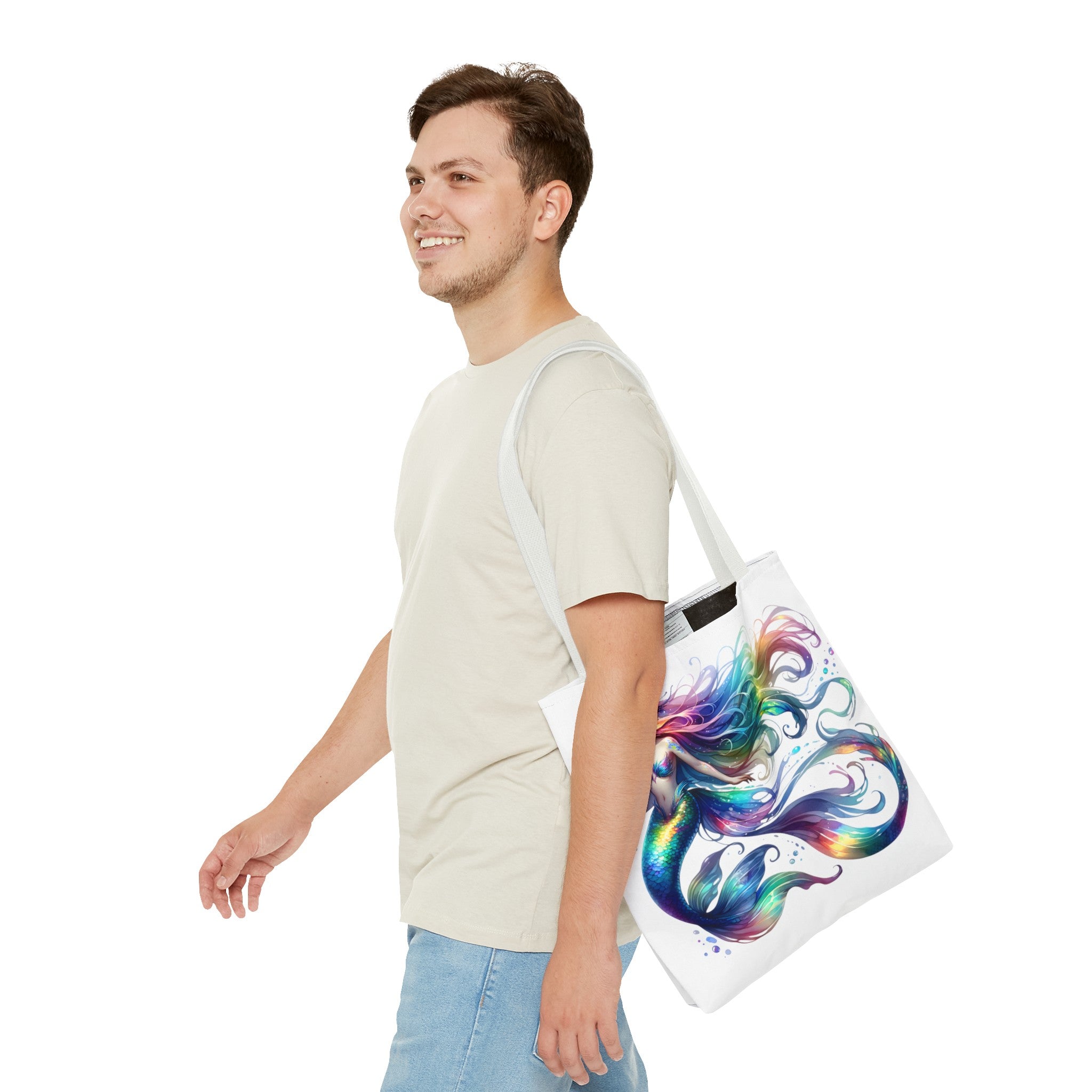 Rainbow mermaid Tote Bag (AOP)