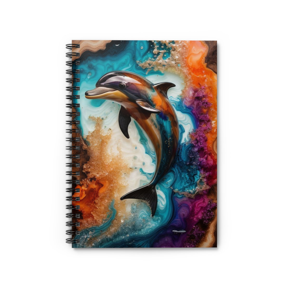 Mystic Waters Dolphin Notebook