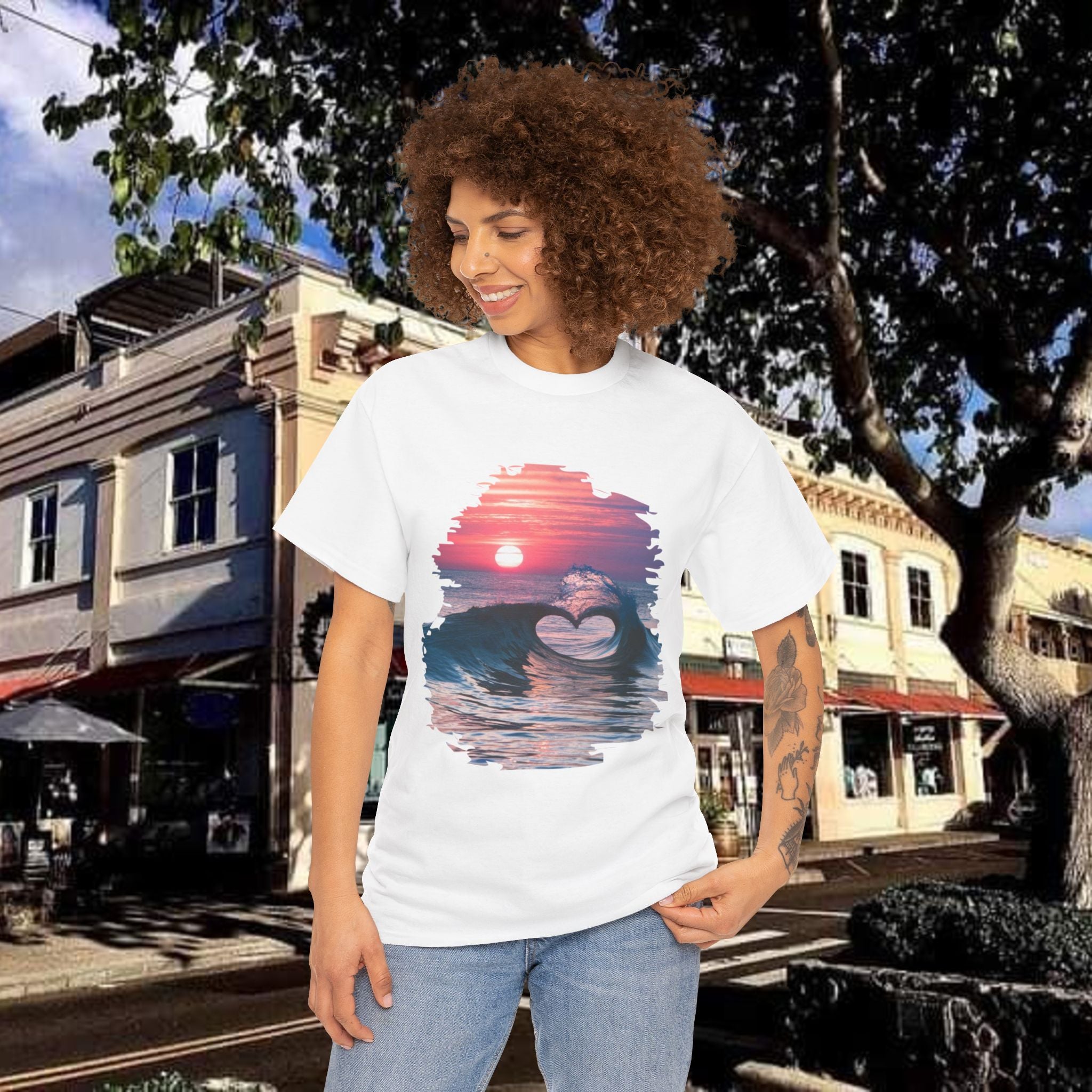 Lahaina Heavy Cotton Tee shirt Unisex