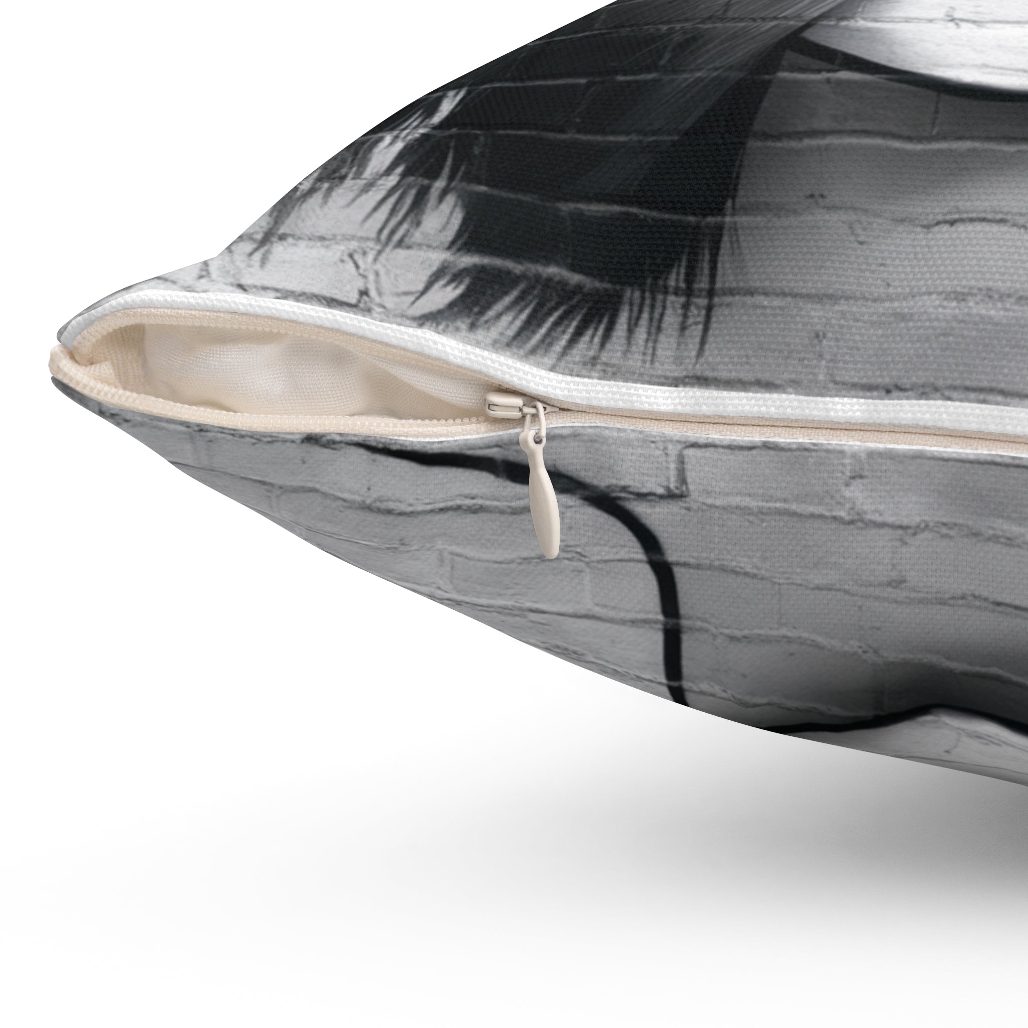 Modern Spun Polyester Square Pillow